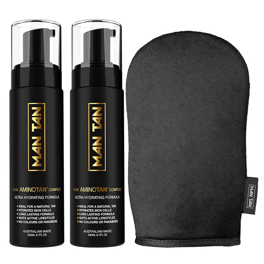 MAN TAN™ AMINOTAN DOUBLE PACK